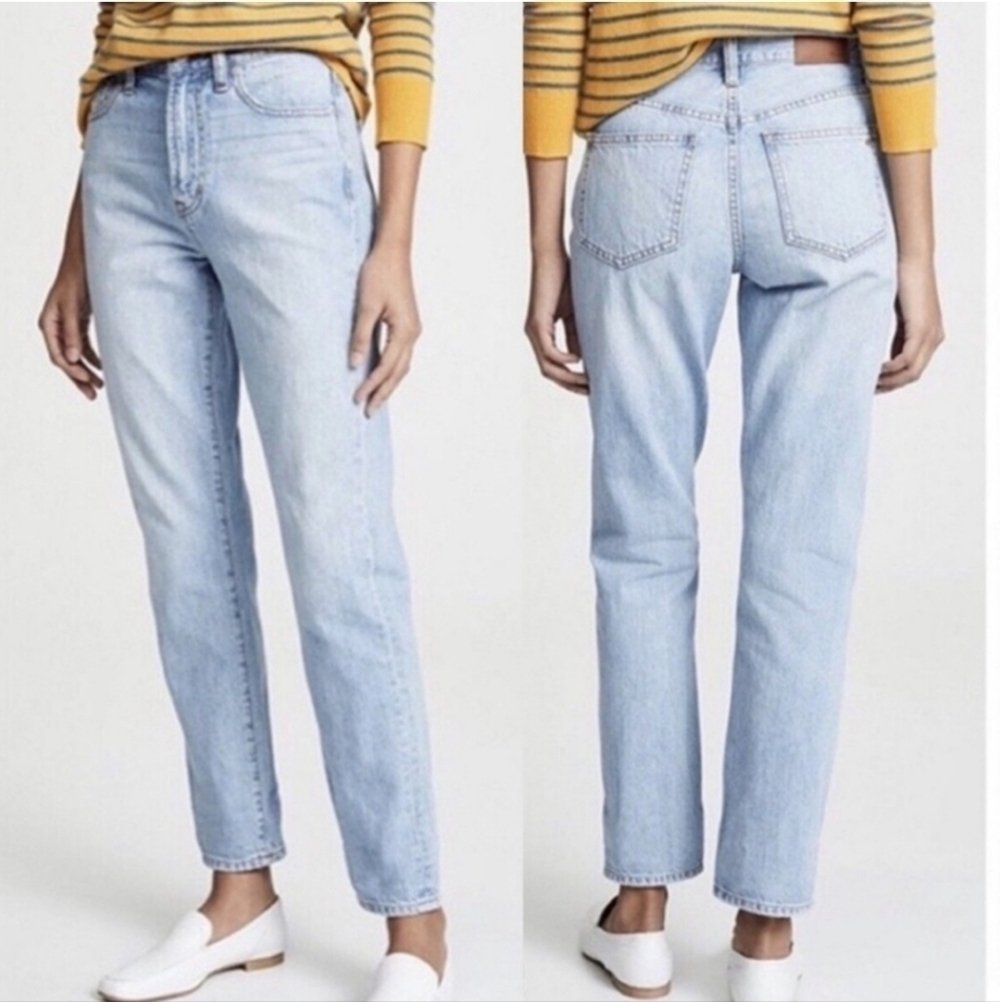 Madewell Light Blue Straight Leg Jeans